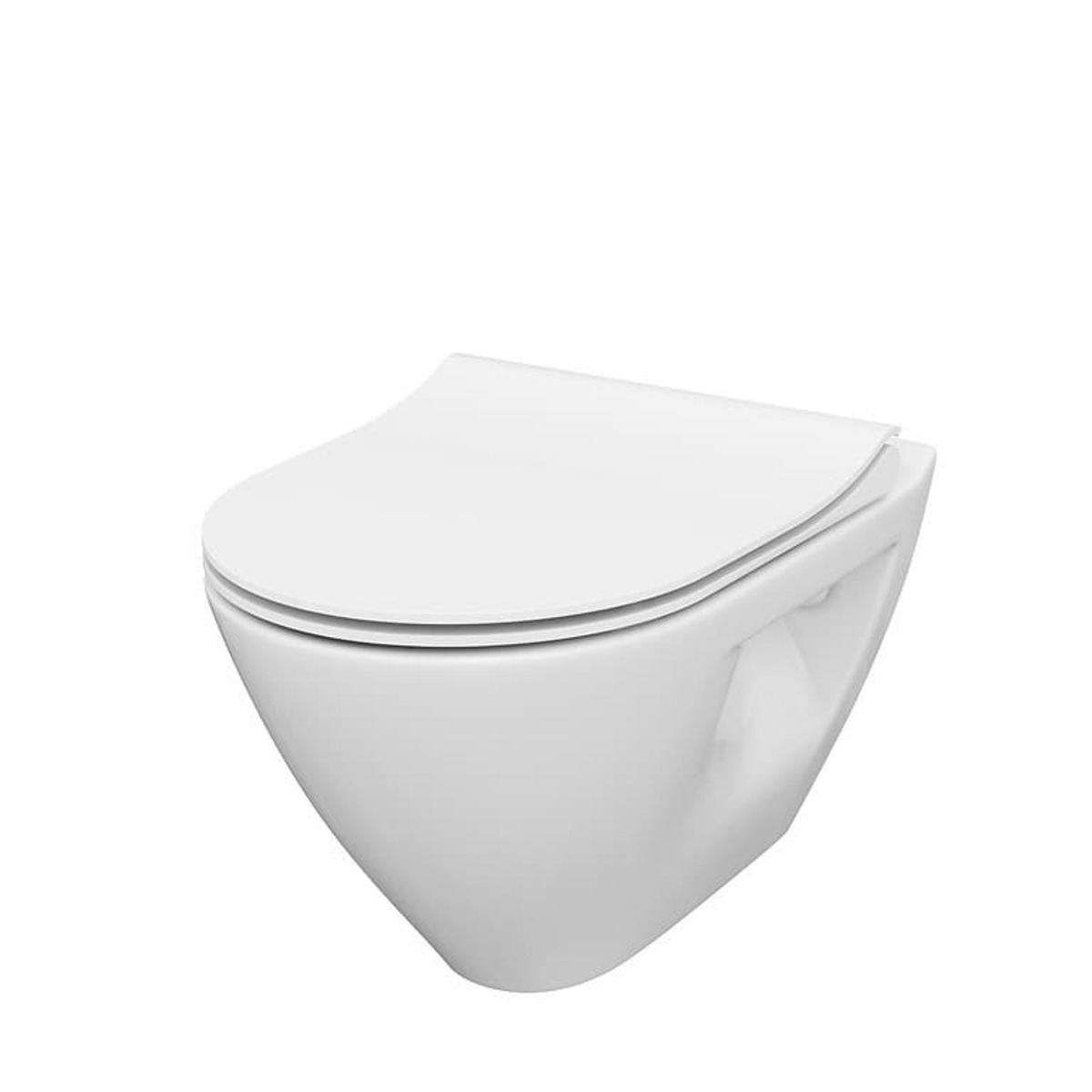 Wc s prkénkem softclose závěsné Cersanit Mille zadní odpad S701-454-ECO Cersanit