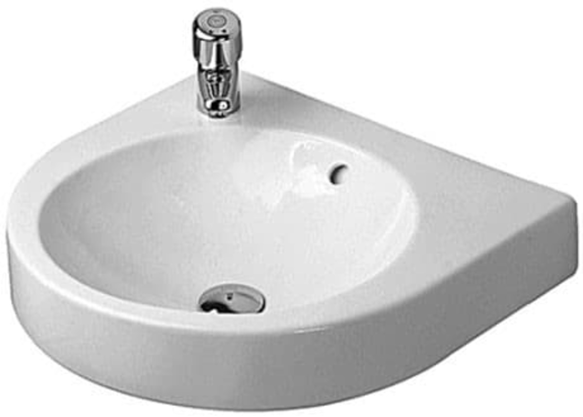 Závěsné umyvadlo Duravit Architec 57x52 cm bílá 0450580000 Duravit