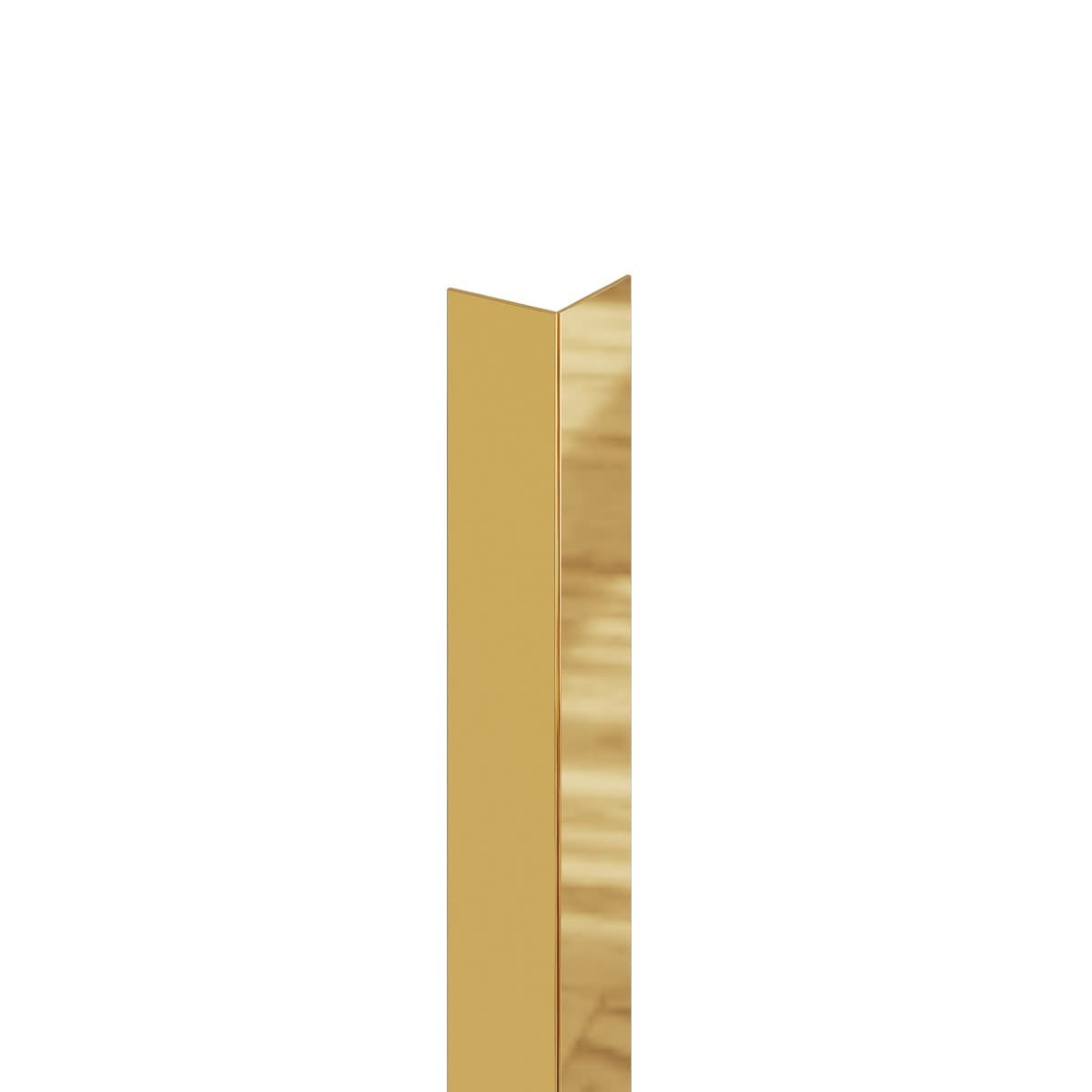 Lišta Eviso rohová zlatá lesklá 270 cm nerez KAGM0002 Eviso