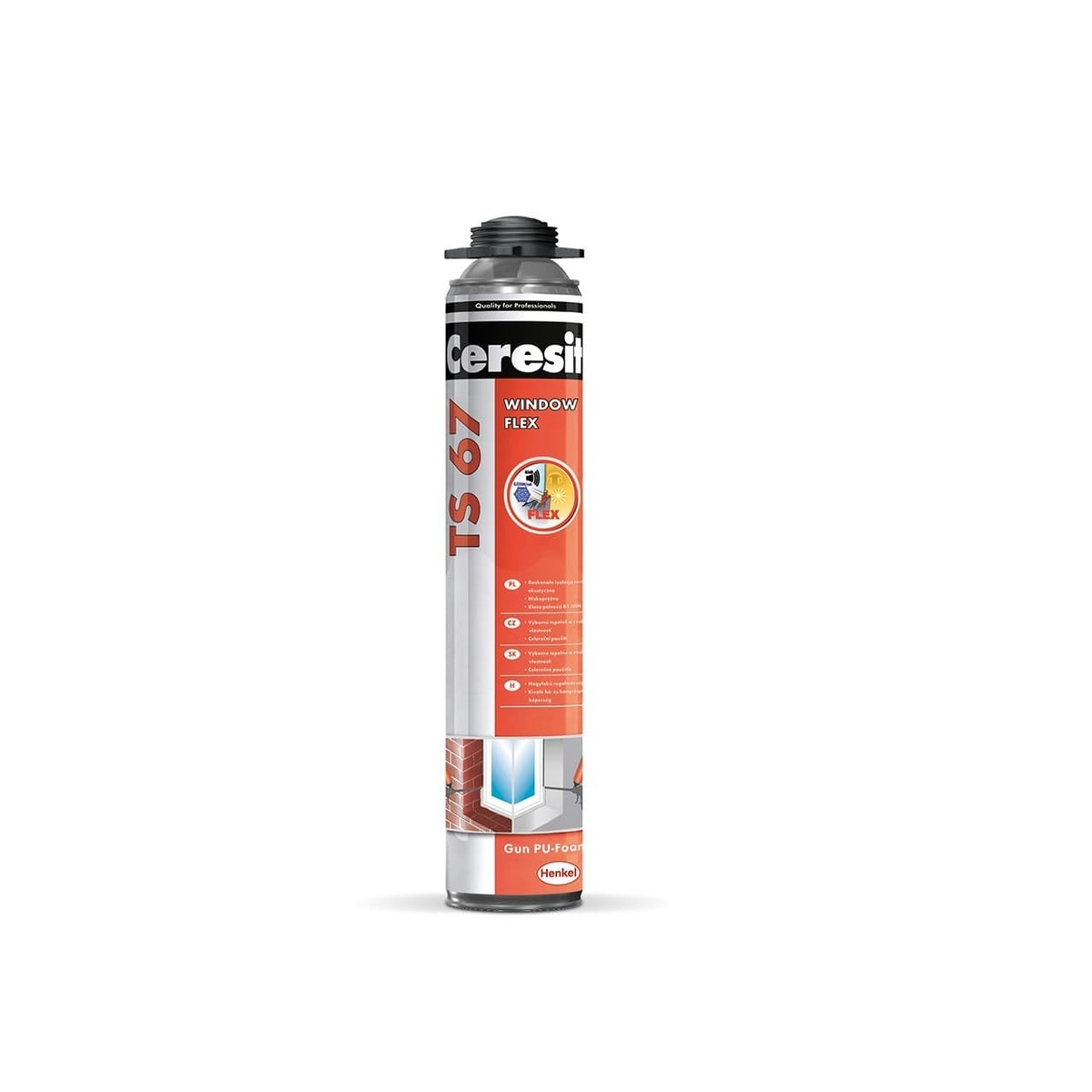 PU pěna Ceresit WindowFlex 750 ml TS67750WINDOWFLEX Ceresit