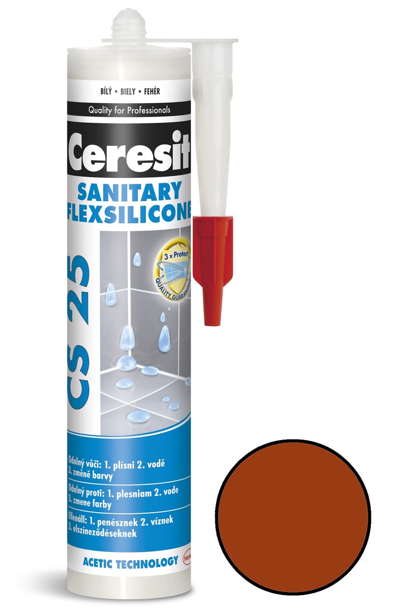 Silikon Ceresit CS 25 clinker 280 ml CS2549 Ceresit