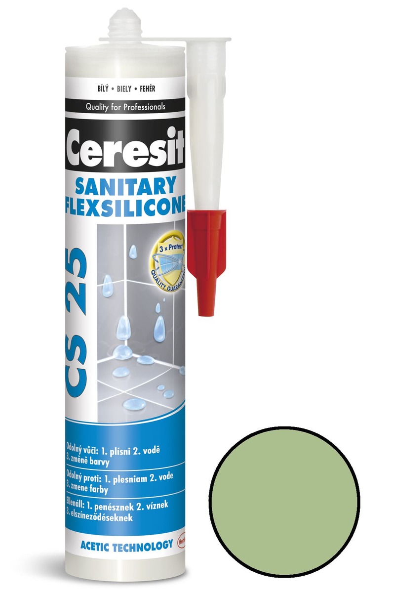 Silikon Ceresit CS 25 kiwi 280 ml CS2567 Ceresit