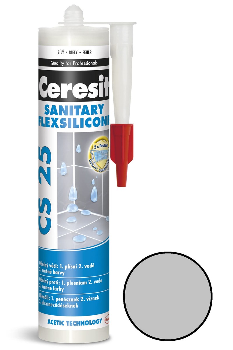 Silikon Ceresit CS 25 manhattan 280 ml CS2510 Ceresit