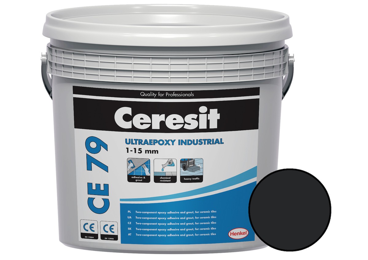 Spárovací hmota Ceresit CE 79 UltraEpoxy Industrial graphite 5 kg R2T CE79716 Ceresit