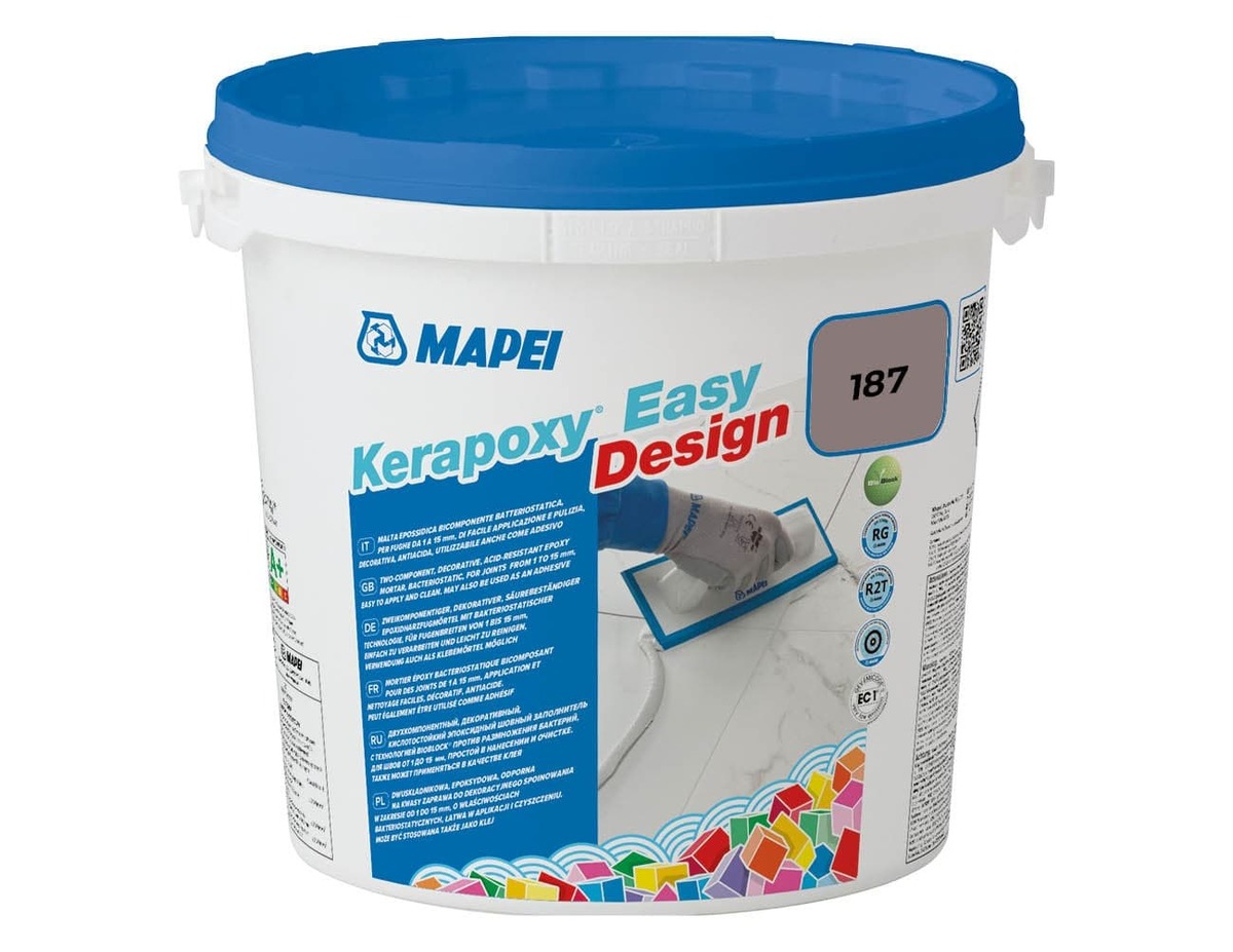 Spárovací hmota Mapei Kerapoxy Easy Design lněná 3 kg R2T MAPXED3187 Mapei