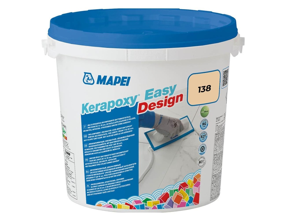 Spárovací hmota Mapei Kerapoxy Easy Design mandlová 3 kg R2T MAPXED3138 Mapei