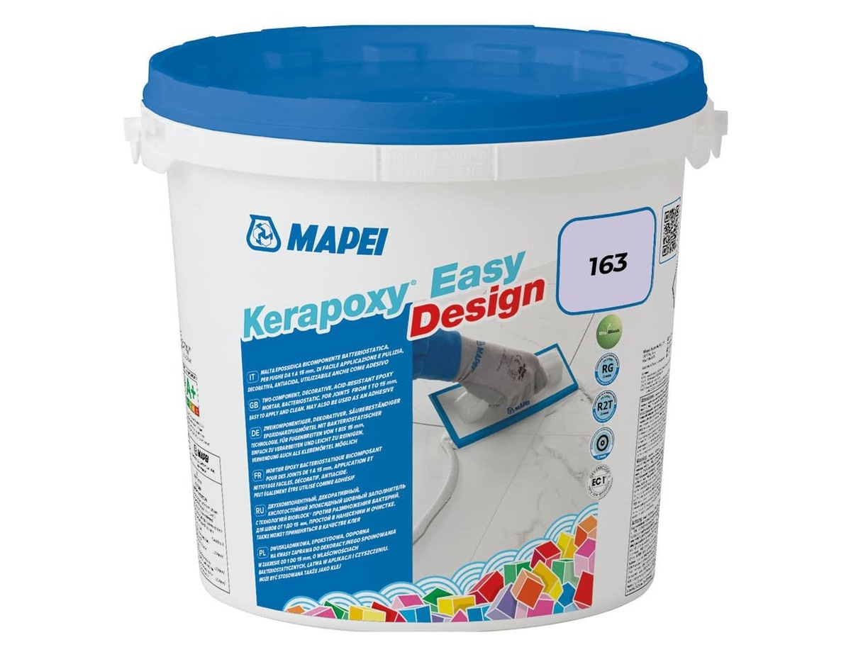 Spárovací hmota Mapei Kerapoxy Easy Design světle fialová 3 kg R2T MAPXED3163 Mapei