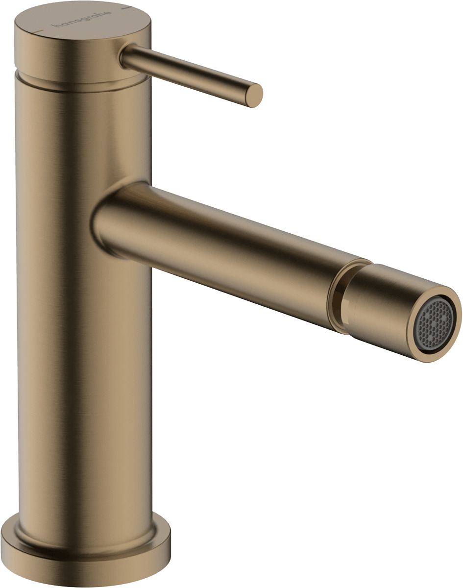 Bidetová baterie Hansgrohe Tecturis S s výpustí kartáčovaný bronz 73201140 Hansgrohe