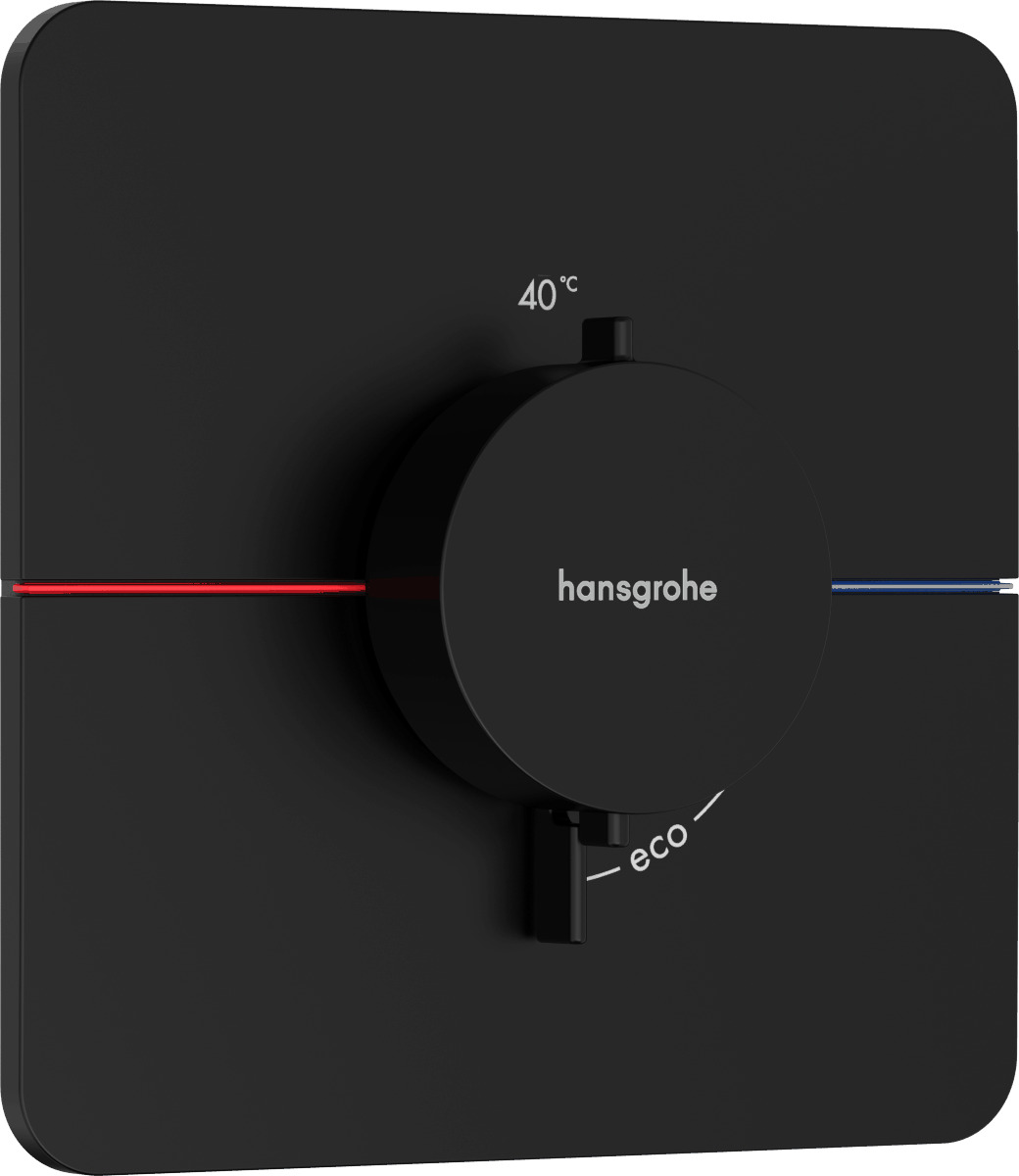 Sprchová baterie Hansgrohe ShowerSelect Comfort Q bez podomítkového tělesa matná černá 15588670 Hansgrohe