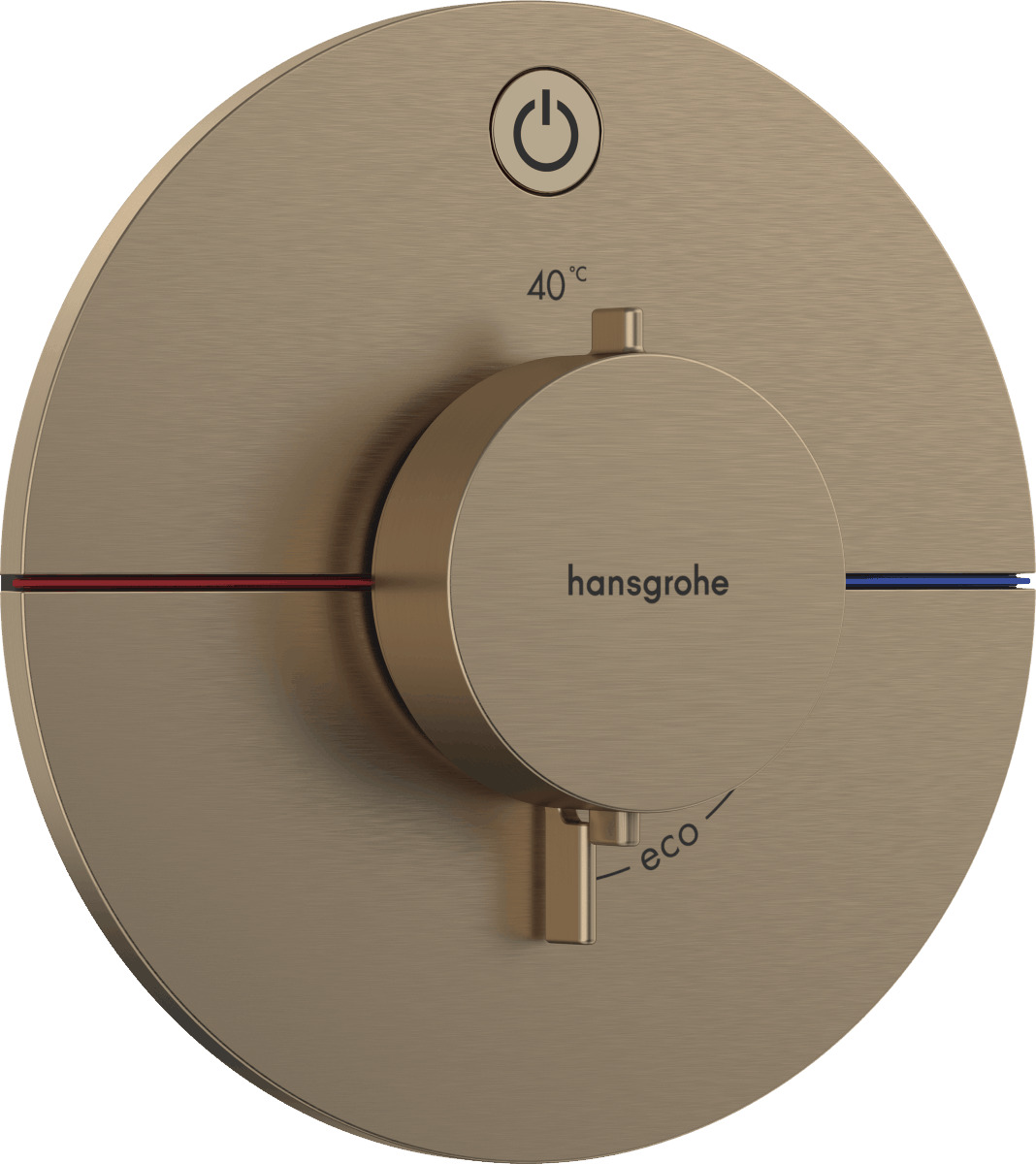 Sprchová baterie Hansgrohe ShowerSelect Comfort S bez podomítkového tělesa kartáčovaný bronz 15553140 Hansgrohe