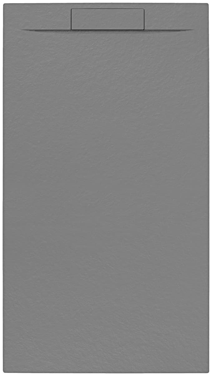 Sprchová vanička obdélníková SAT Fusion 160x80 cm litý mramor Gris SATFU16080GR SAT