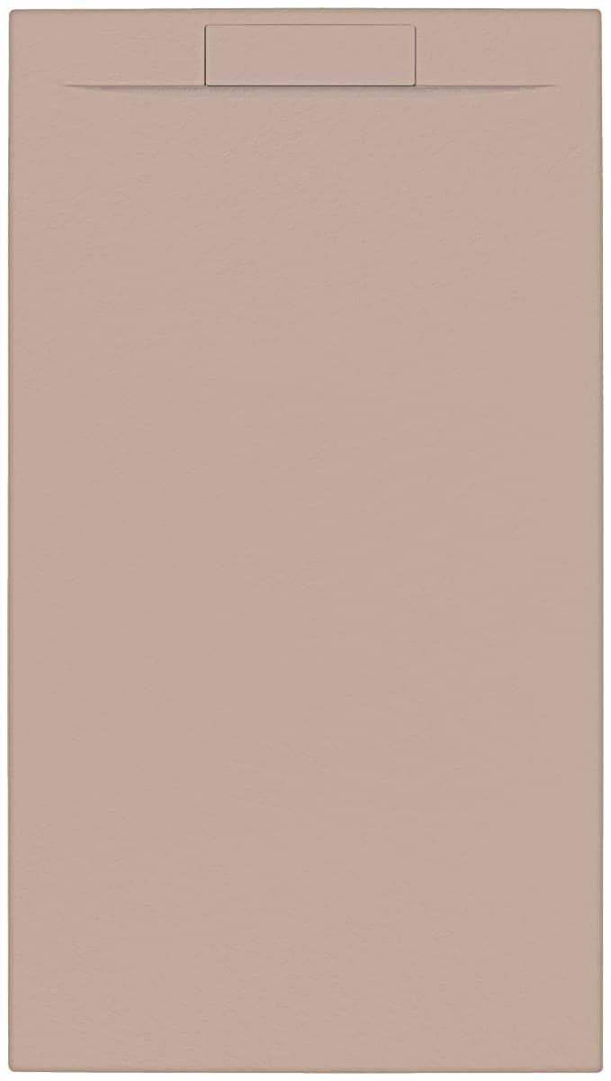 Sprchová vanička obdélníková SAT Fusion 160x80 cm litý mramor Moka SATFU16080MO SAT