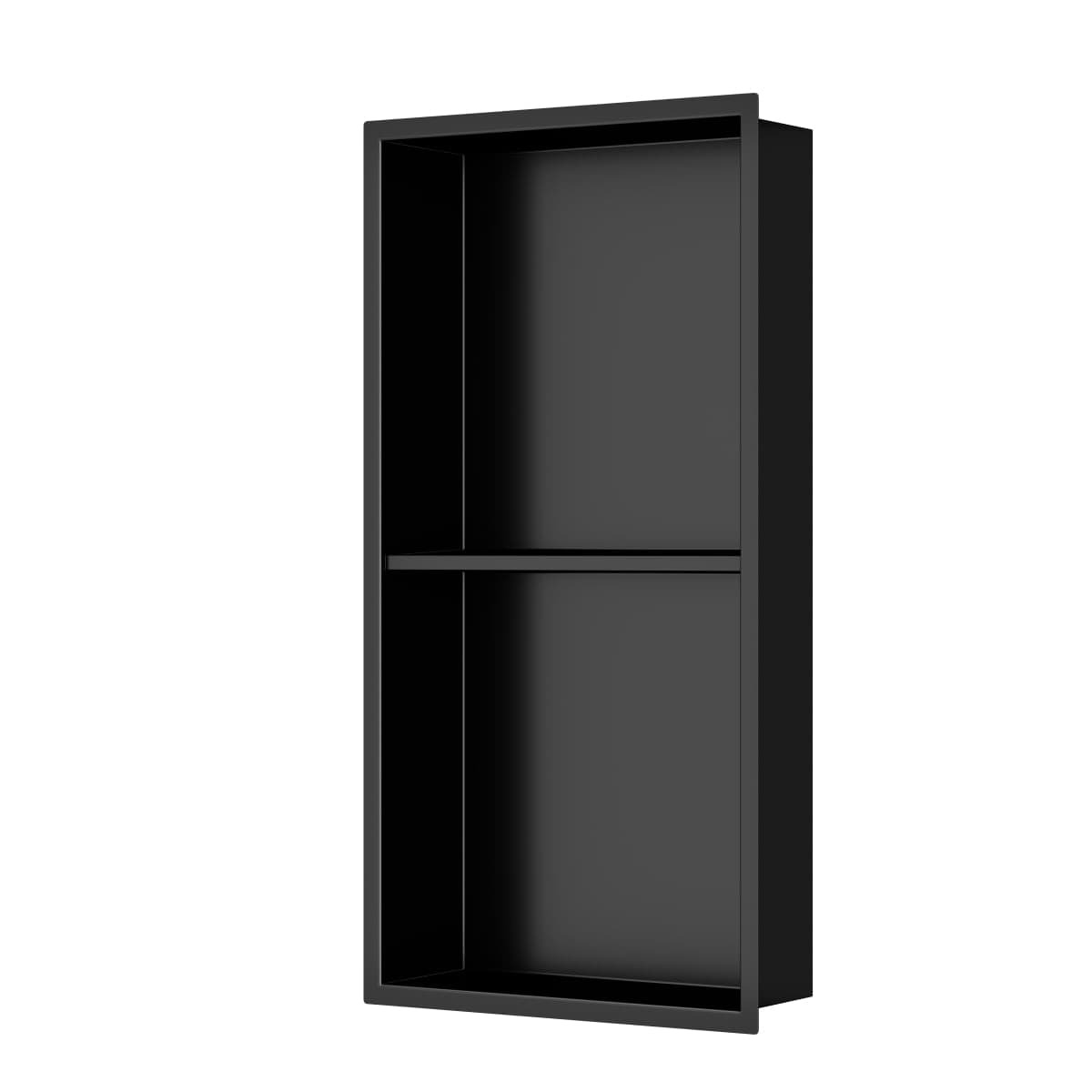 Vestavná polička SAT Aurum matná černá 30x60 cm SATAURN6030SMB SAT