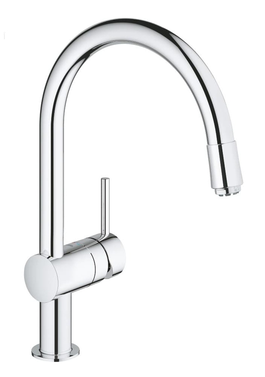 Dřezová baterie Grohe Minta s otočným ramínkem chrom 32511000 Grohe