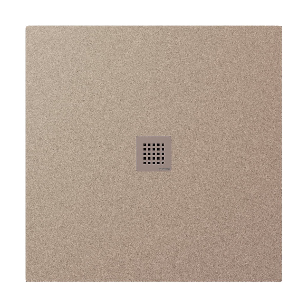 Sprchová vanička čtvercová Polysan Treneca 90x90 cm litý mramor béžová 84300.81 Polysan