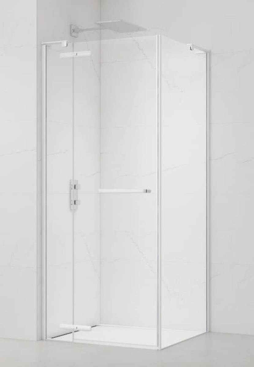Sprchový kout obdélník 100x80 cm SAT TGD NEW SATTGDN100S80B SAT