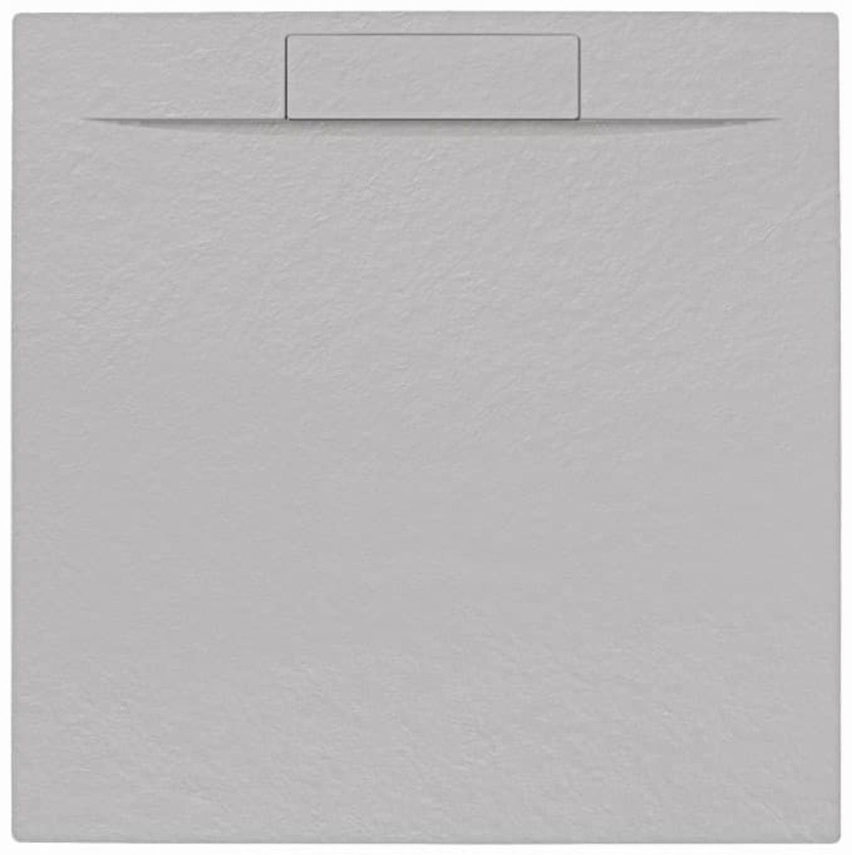 Sprchová vanička čtvercová SAT Fusion 90x90 cm litý mramor Gris Perla  SATFU9090GRP SAT