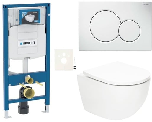 Závěsný wc set do lehkých stěn / předstěnová SAT Fusion SIKOGSTORFUS01 NO BRAND