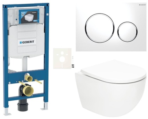 Závěsný wc set do lehkých stěn / předstěnová SAT Fusion SIKOGSTORFUS20 NO BRAND