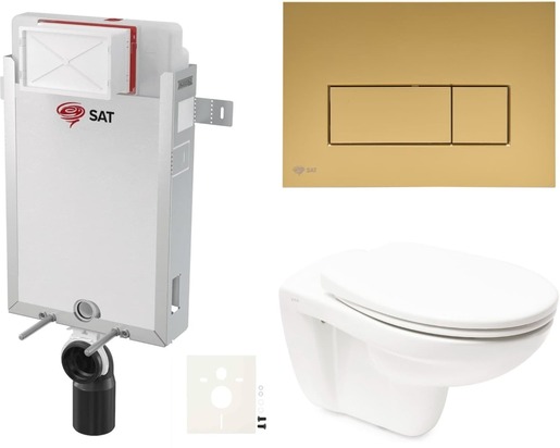 Závěsný wc set k zazdění Vitra Normus SIKOSZNORGM NO BRAND