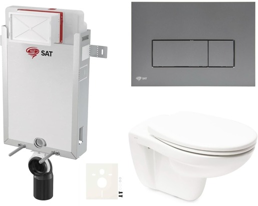 Závěsný wc set k zazdění Vitra Normus SIKOSZNORGMM NO BRAND