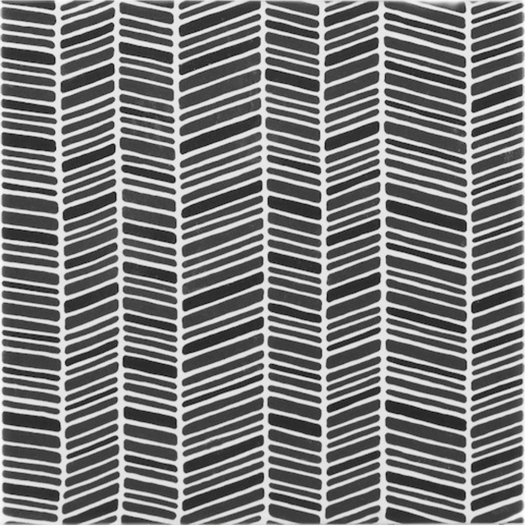 Dlažba Tonalite Aquarel dark grey cream 15x15 cm mat AQUCHEGC Tonalite