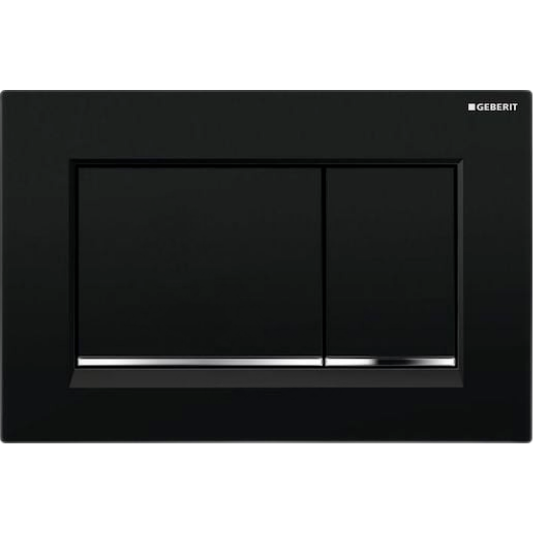 Geberit Sigma30 ovládací tlačítko plast černá lesk 115.883.KM.1 Geberit
