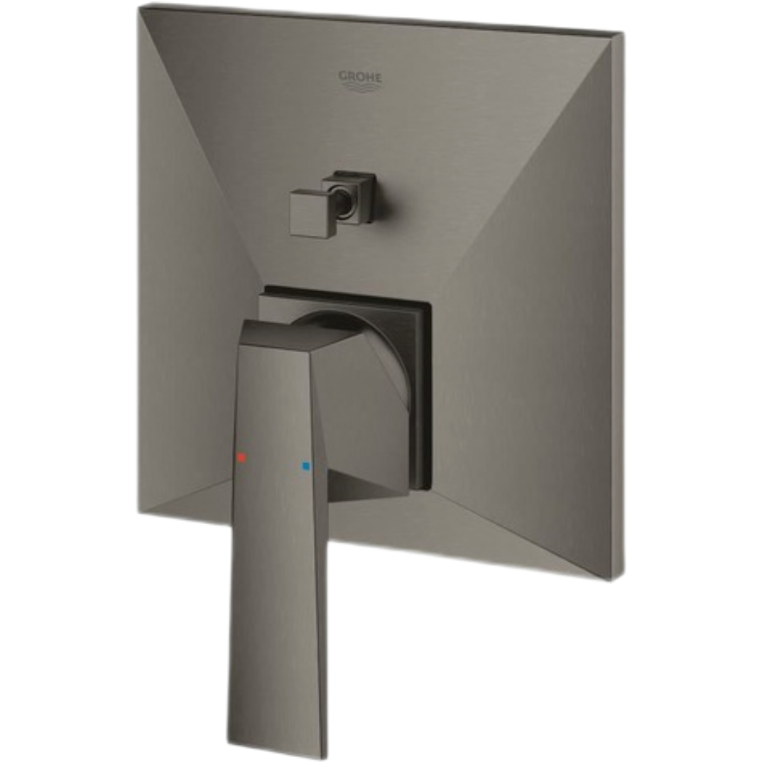 Grohe Allure Brilliant sprchová a vanová baterie bez podomítkového tělesa kartáčovaný hard graphite 24072al0 G24072AL0 Grohe