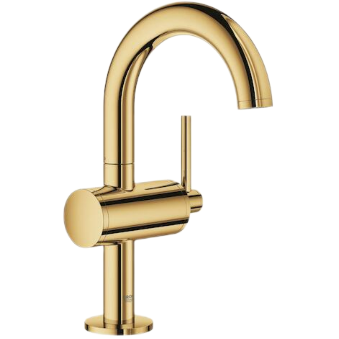 Grohe Atrio umyvadlová baterie s clic-clacem cool sunrise 32043gl3 G32043GL3 Grohe
