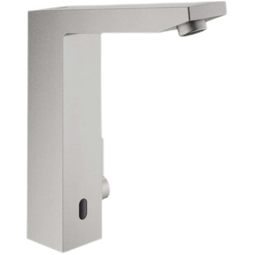 Grohe Eurocube E vysoká umyvadlová baterie se senzorem supersteel 36441dc0 G36441DC0 Grohe