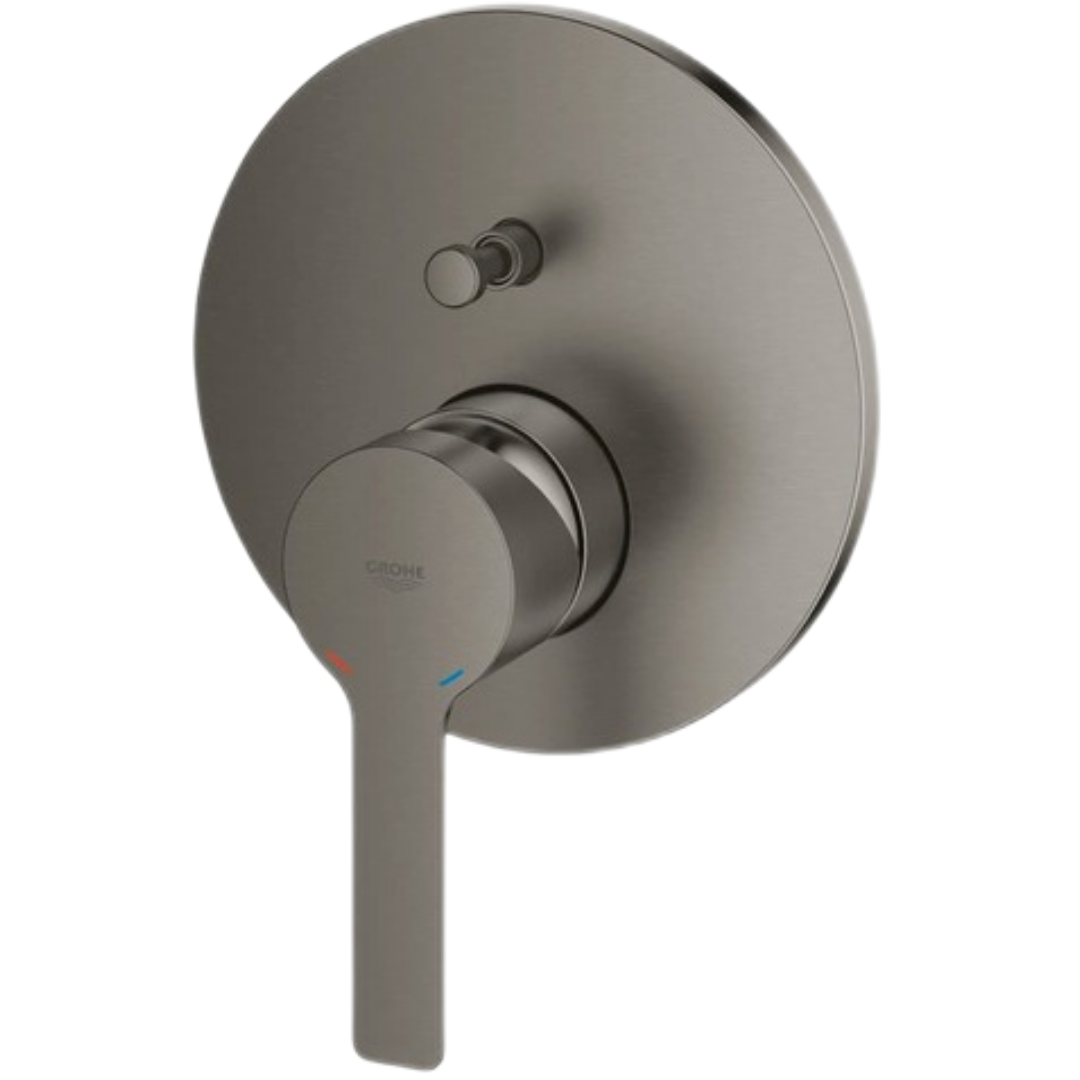 Grohe Lineare sprchová a vanová baterie bez podomítkového tělesa kartáčovaný hard graphite 24064al1 G24064AL1 Grohe
