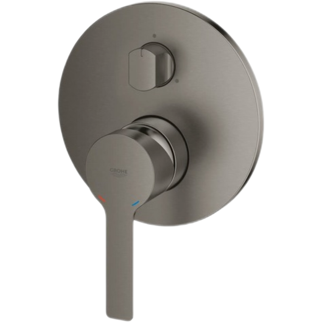 Grohe Lineare sprchová a vanová baterie bez podomítkového tělesa kartáčovaný hard graphite 24095al1 G24095AL1 Grohe