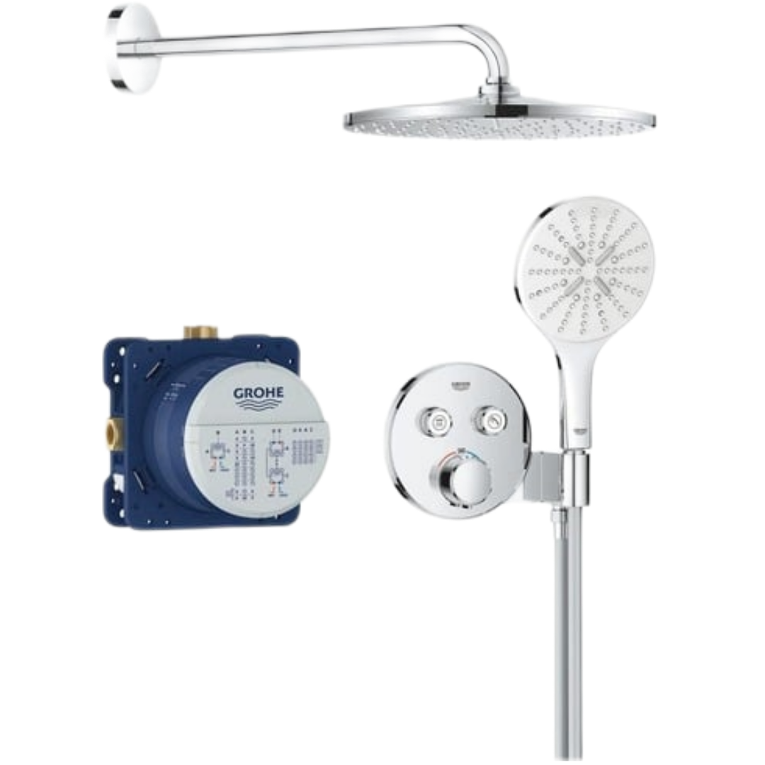 Grohe Precision SmartControl sprchový systém včetně podomítkového tělesa chrom 34877000 G34877000 Grohe