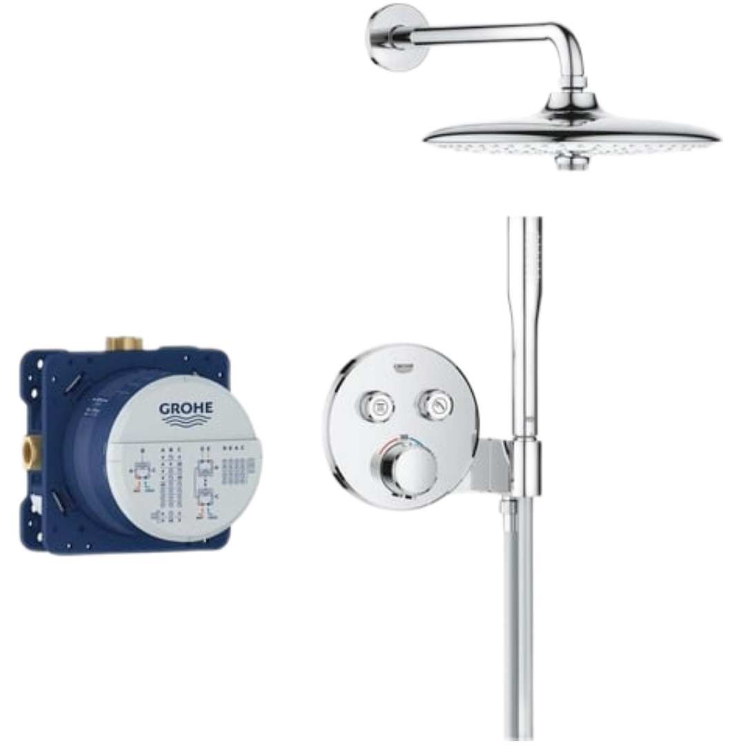Grohe Precision SmartControl sprchový systém včetně podomítkového tělesa chrom 34878000 G34878000 Grohe