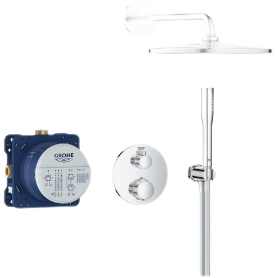 Grohe Precision sprchový systém včetně podomítkového tělesa chrom 34880000 G34880000 Grohe