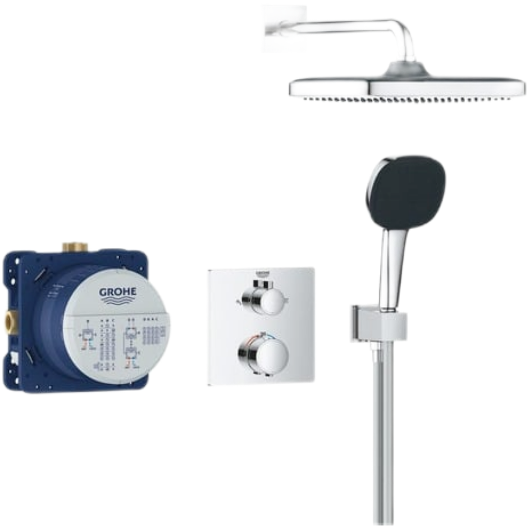 Grohe Precision sprchový systém včetně podomítkového tělesa chrom 34882000 G34882000 Grohe