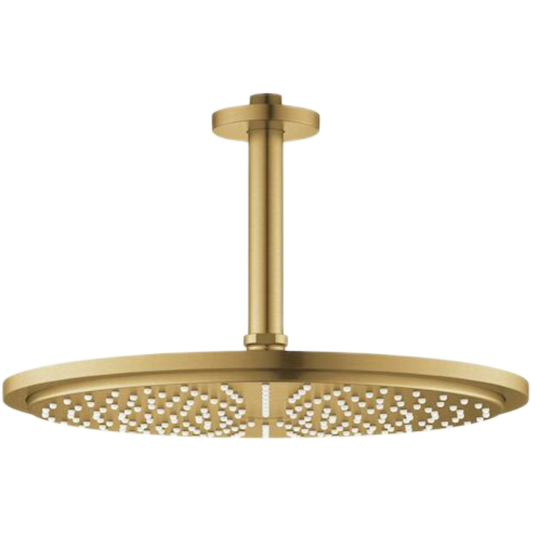 Grohe Rainshower Cosmopolitan Metal hlavová sprcha včetně sprchového ramena brushed cool sunrise 26067gn0 G26067GN0 Grohe