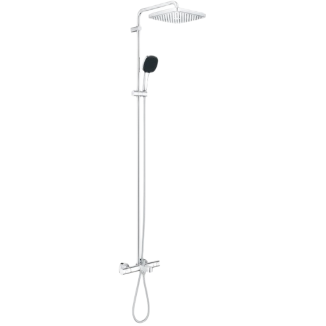 Grohe Vitalio Comfort System sprchový systém s vanovým termostatem chrom 26984001 G26984001 Grohe