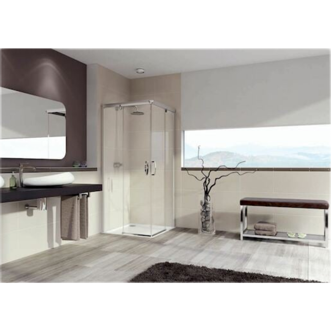 Hüppe Aura elegance sprchový kout čtverec 100x100 cm 401310.092.322 Hüppe
