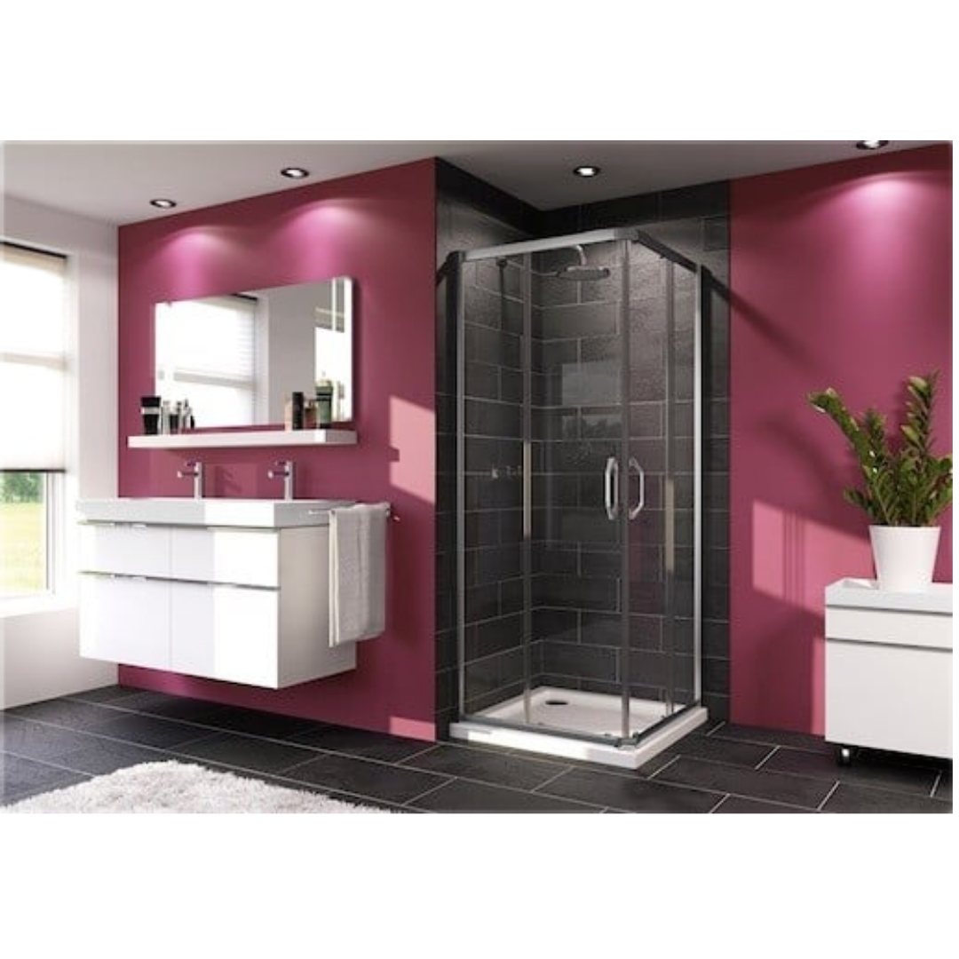Hüppe Next sprchový kout čtverec 80x80 cm 140102.069.322 Hüppe