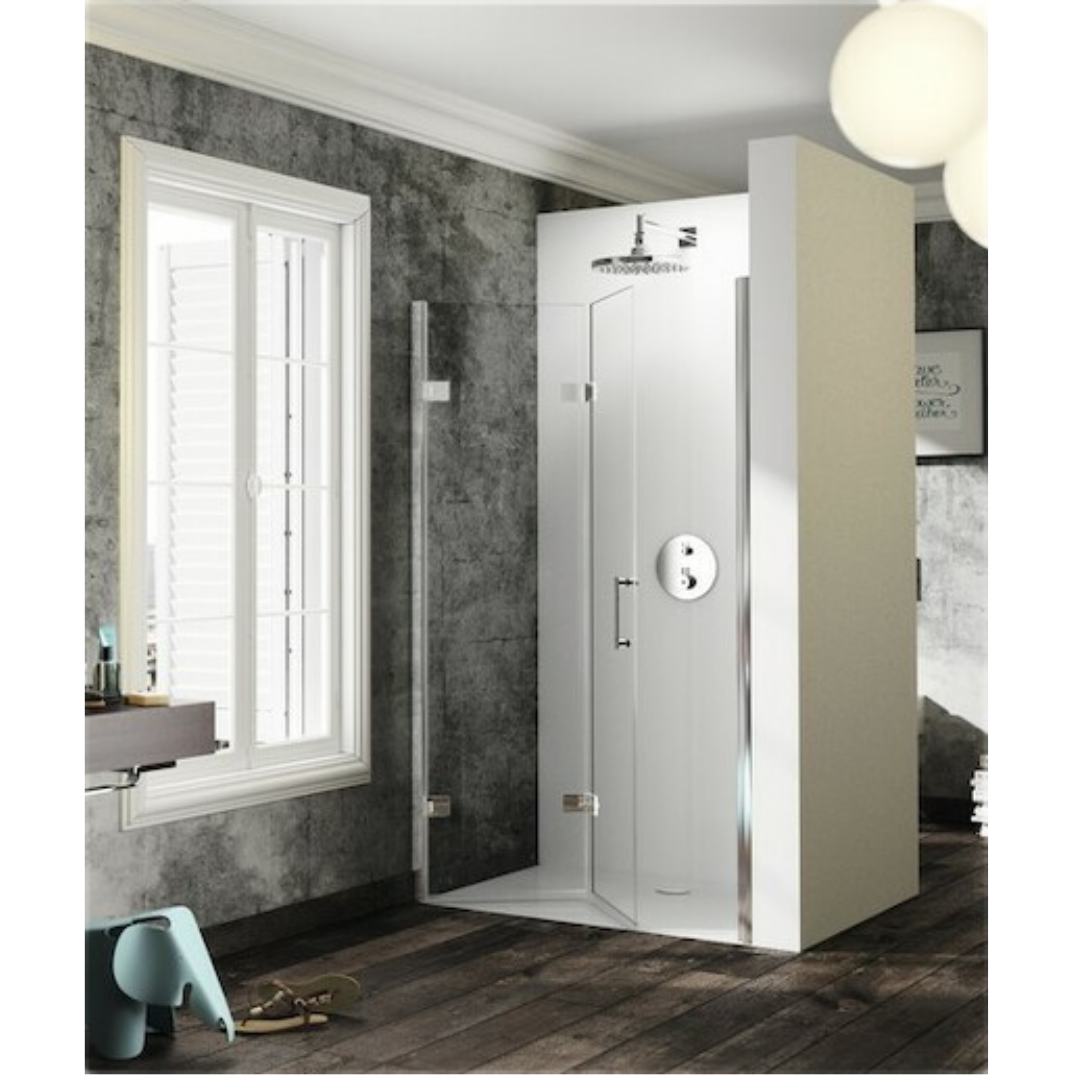 Hüppe Solva pure sprchové dveře 90 cm ST4304.092.322 Hüppe