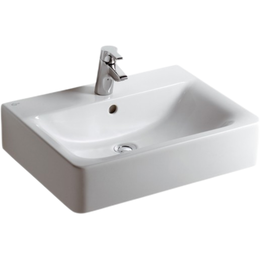 Ideal Standard Connect umyvadlo 55x46 cm otvor pro baterii uprostřed E713901 Ideal Standard