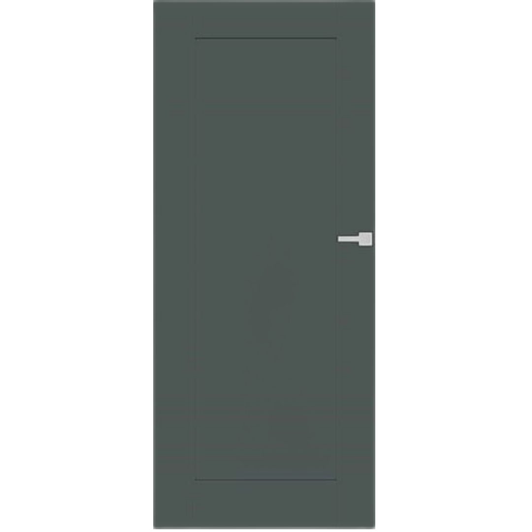 Interiérové bezfalcové dveře Naturel Estra pravé 80 cm olivka matná ESTRA5OM80PB Naturel