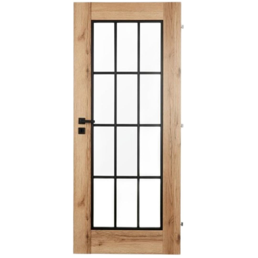 Interiérové dveře Naturel Zaria 5 pravé 60 cm dub natura ZARIA5CPLDN60P Naturel