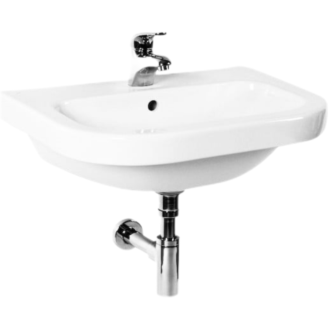 Jika Deep umyvadlo 60x45 cm otvor pro baterii uprostřed h8126130001041 1261.3.000.104.1 Jika