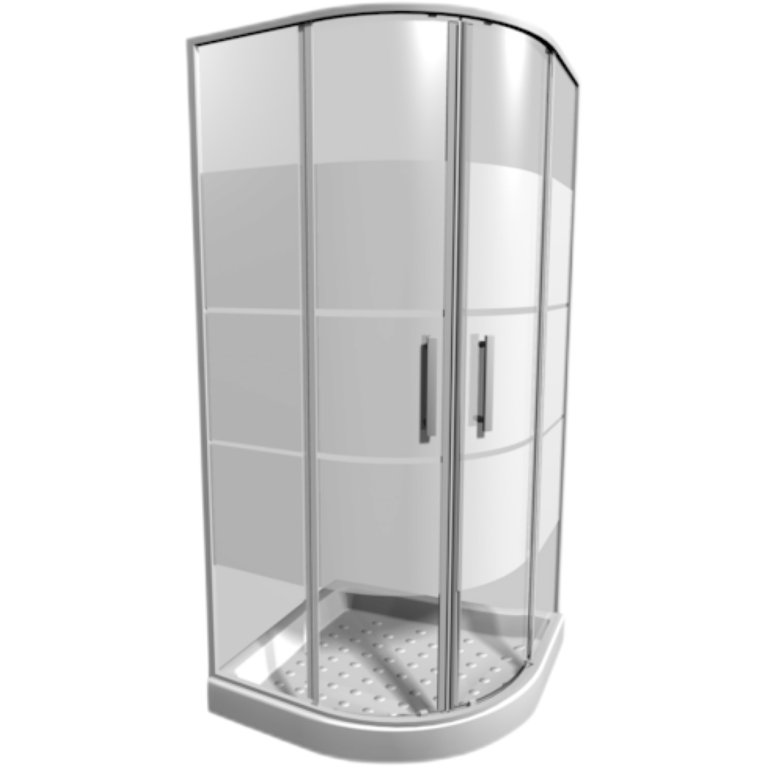 Jika Lyra Plus sprchový kout čtvrtkruh 90x90 cm h2533820006651 5338.2.000.665.1 Jika