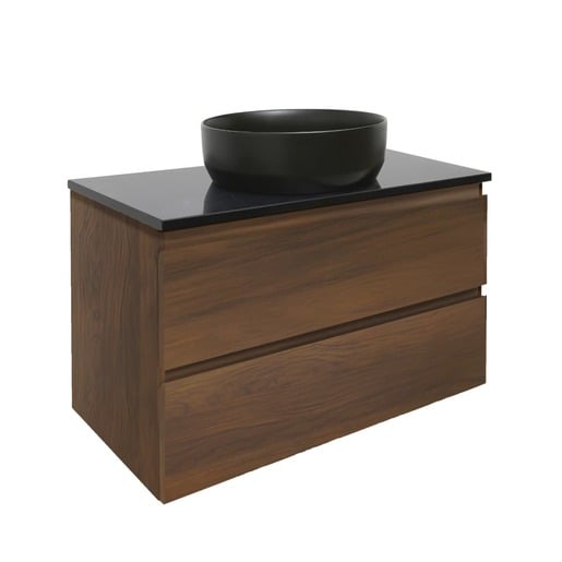 Koupelnová skříňka s krycí deskou SAT B-Way 79x50x45 cm ořech mat BWAY280NUTZ SAT
