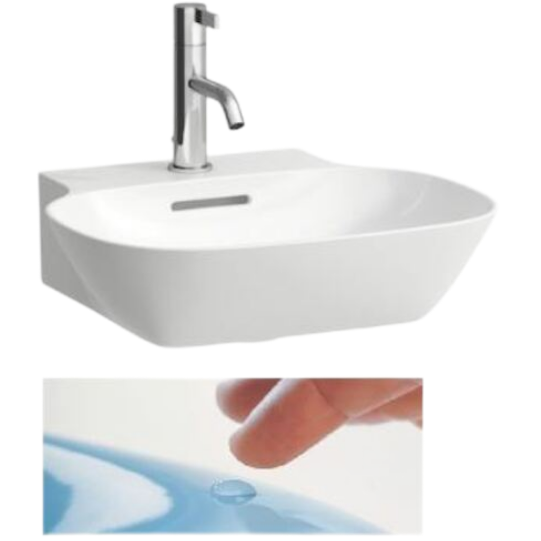 Laufen Ino umyvadlo 56x45 cm otvor pro baterii uprostřed H8163024001041 Laufen