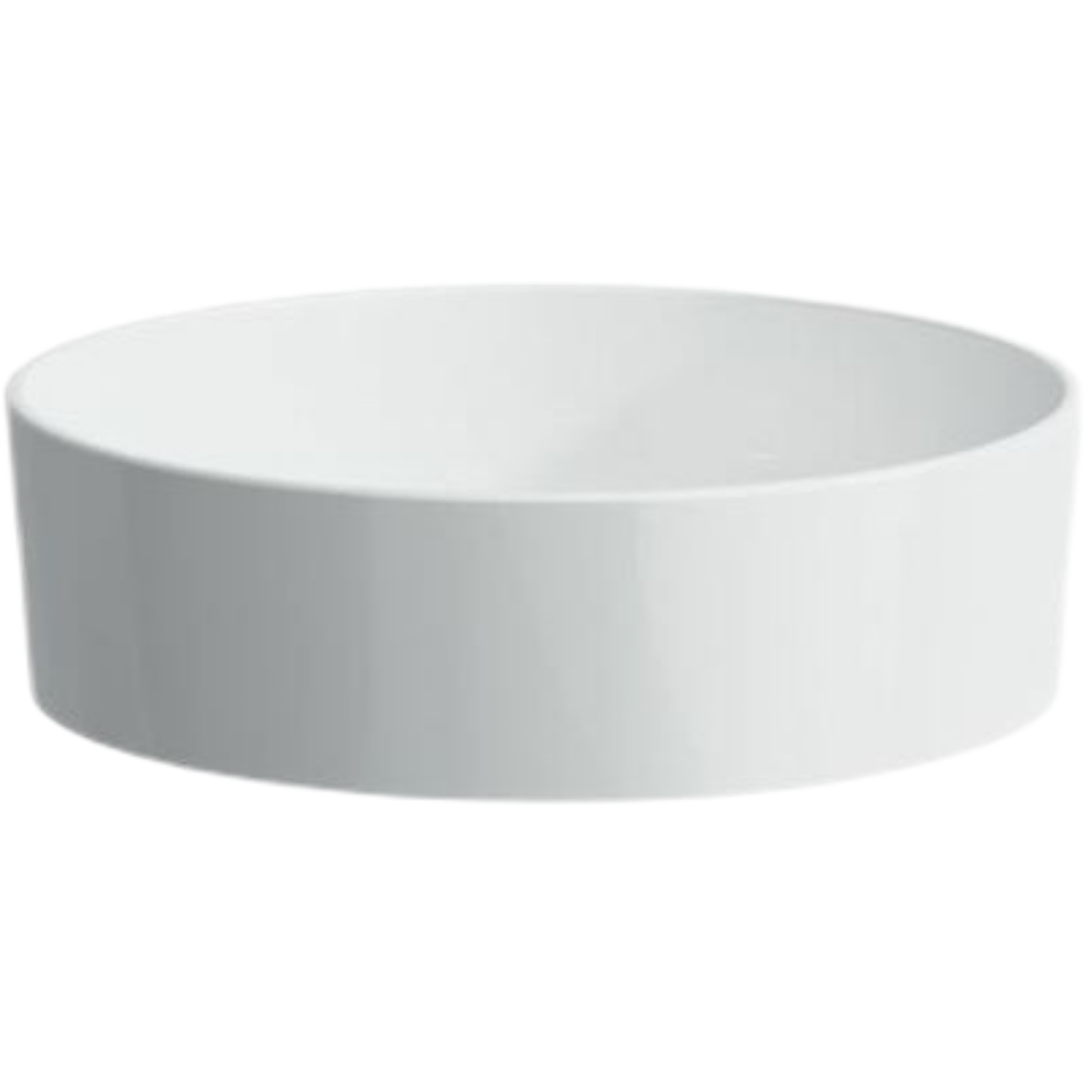 Laufen Kartell By Laufen umyvadlo na desku 42x42 cm bez otvoru pro baterii