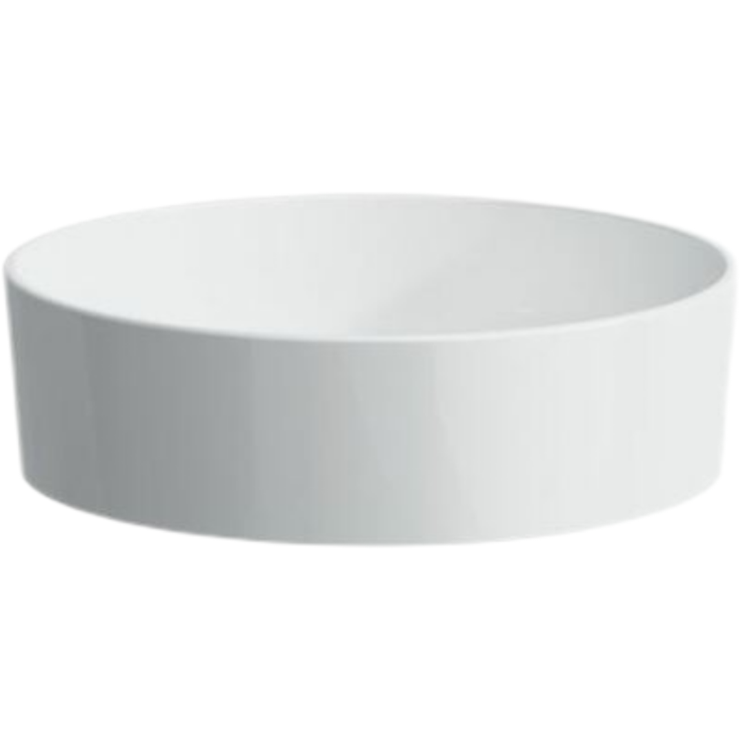 Laufen Kartell By Laufen umyvadlo na desku 42x42 cm bez otvoru pro baterii